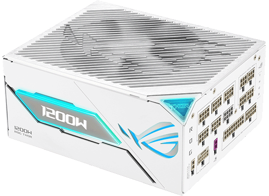 ASUS、ATX3.1対応の白色1200W電源「ROG-THOR-1200P3-WHITE-GAMING」を12月12日発売