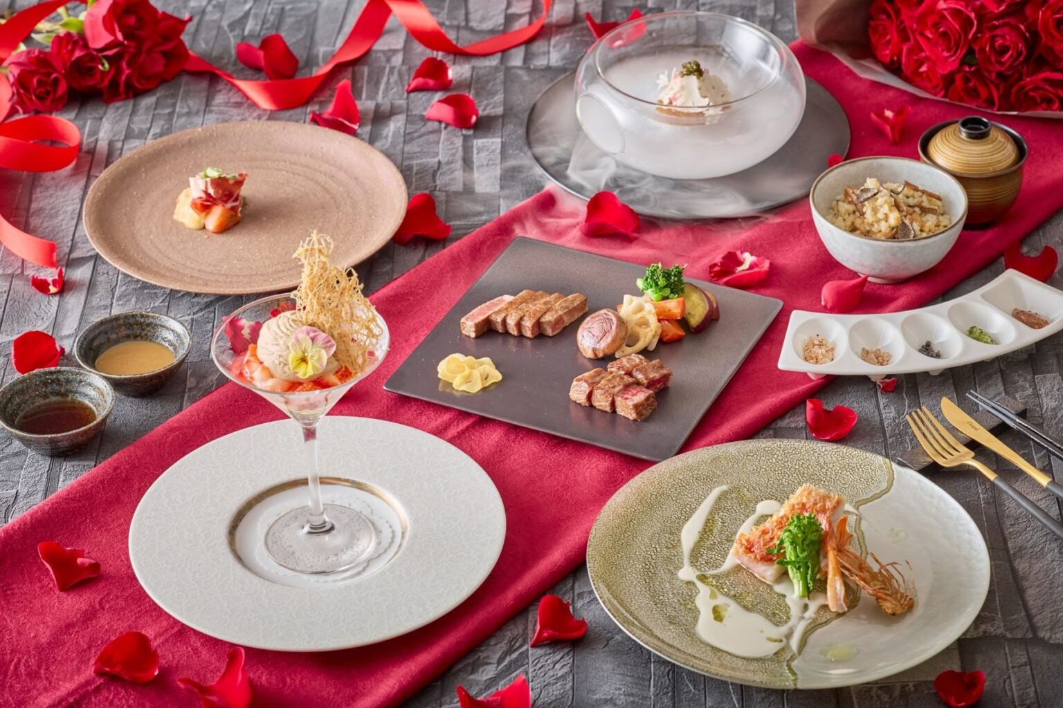 ストリングスホテル名古屋、開業10周年で鉄板焼「匠」に初春限定コース 1月13日から