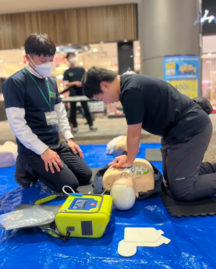 クボタスピアーズ開幕ホスト戦前にAED・心肺蘇生を無料体験 千葉県が12月20日開催