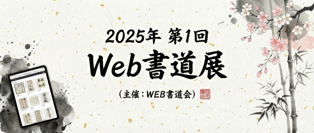 スマホで昇段試験、誰でも出品 オンライン書道「Web書道会」が初の展覧会で大賞決定