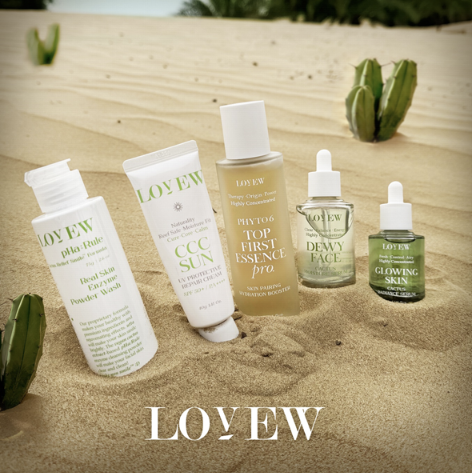 韓国発サボテンスキンケア「LOVEW」日本本格展開へ、12月Qoo10先行で26年1月から店頭販売も