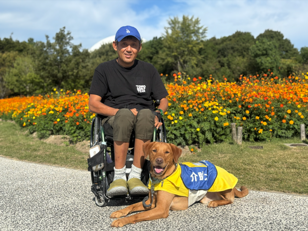 岡山の藤原さんと介助犬テンが新たな認定ペアに 全国56組のうちの1組に