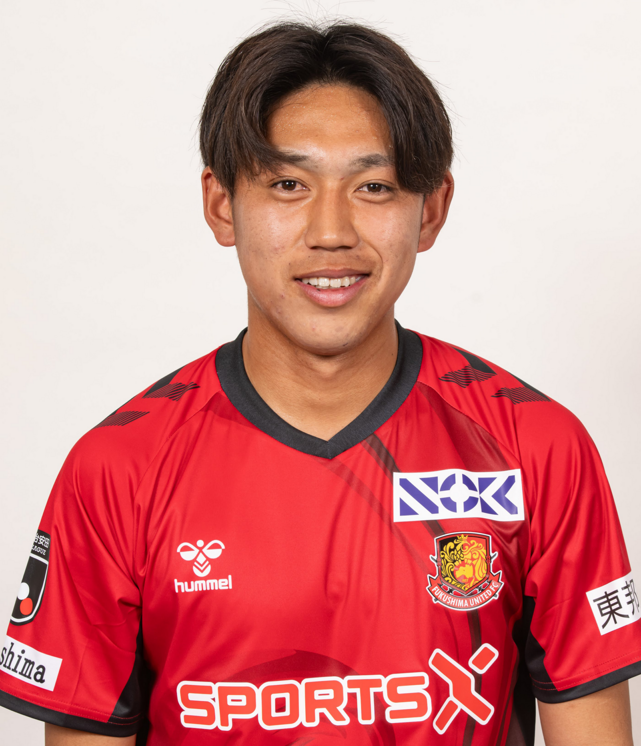 福島ユナイテッドFC、DF宝納拓斗と契約更新 21歳・183cm