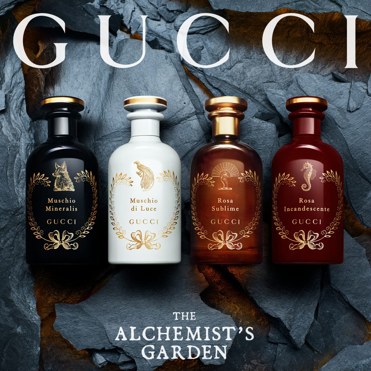 グッチ「ザ アルケミスト ガーデン」にムスクとローズの新作4種、2026年2月11日発売