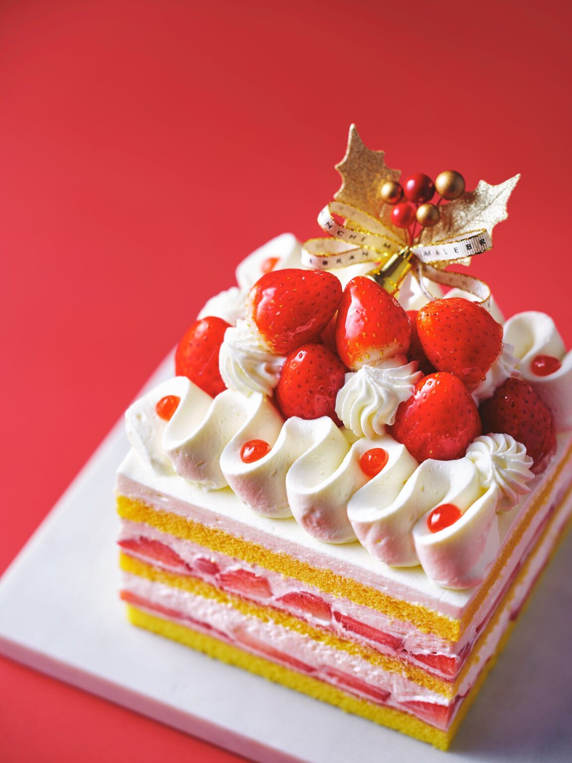 大丸京都店限定「苺のショートケーキ・クリスマス」12/20〜25に数量限定販売、5940円