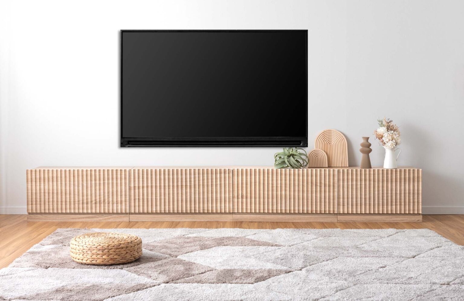 タンスのゲン、連結できるユニット式などテレビ台3モデル投入 幅最大210cmまで拡張