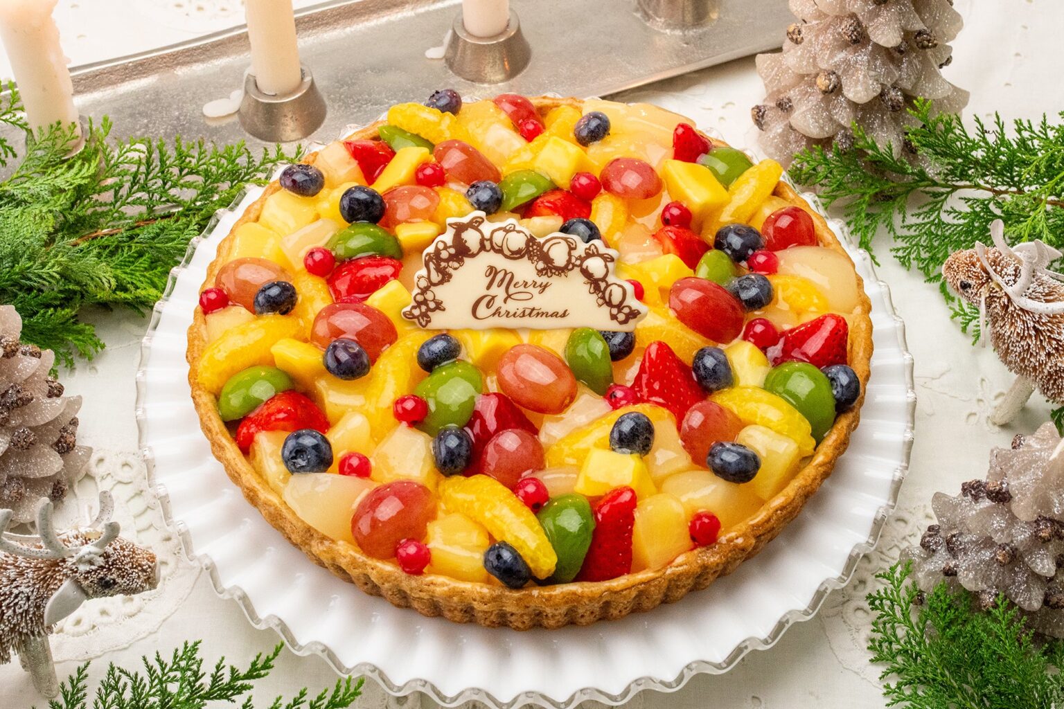 キル フェ ボン、全国12店で6日間限定クリスマスタルト 新作3種含む最大10種を販売