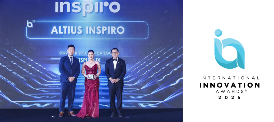 InspiroのCXソリューション「Inspiro iX」、国際イノベーション賞2025でサービス&ソリューション部門を初受賞