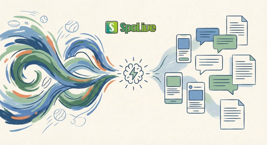 SpoLive、試合データからマッチレポート下書きを数十秒生成する「AIスポーツ記者機能」