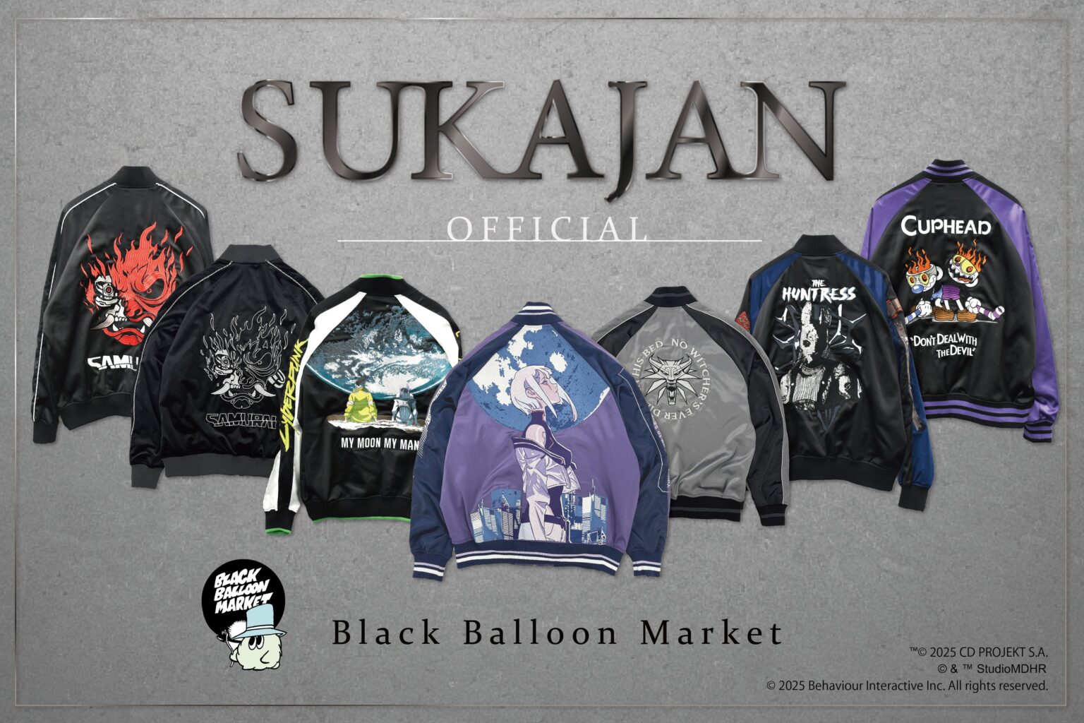 新宿マルイで公式ライセンス「スカジャン」POP-UP開催、サイバーパンク2077など新作投入