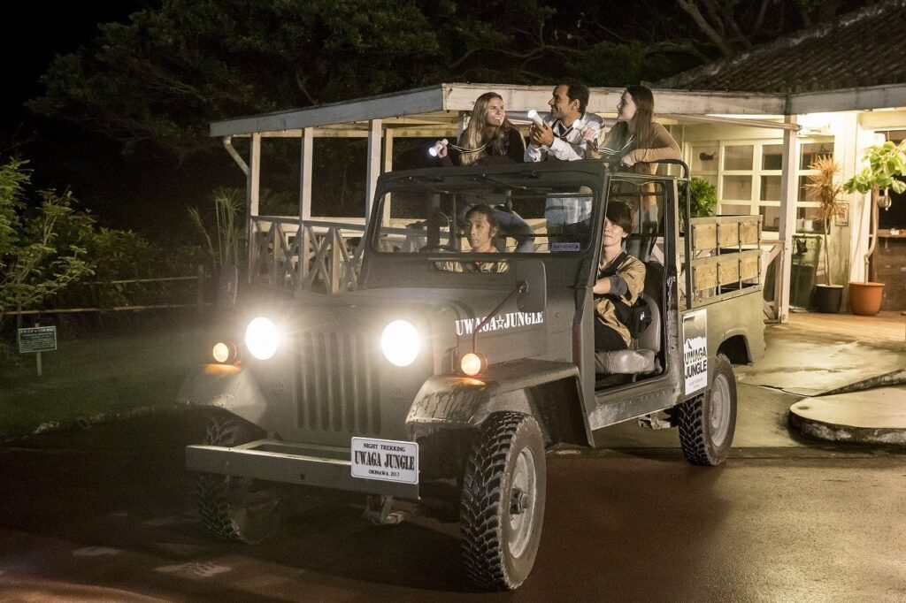 沖縄・おきなわワールドで夜のジャングル探検ツアー 冬の星空とホタルを体感