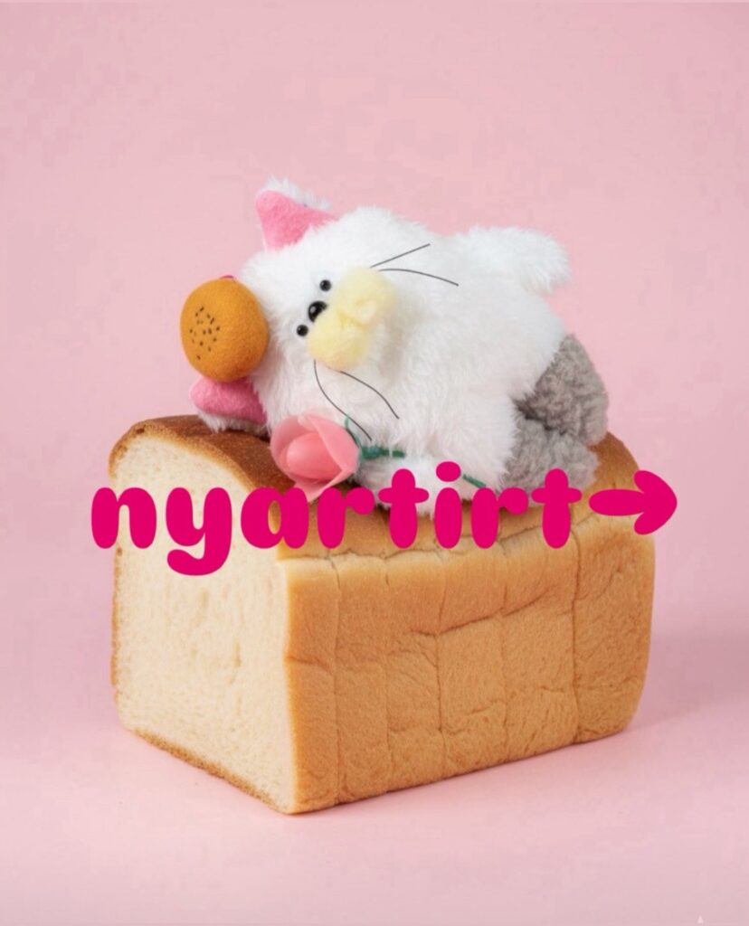 世田谷のASOMANABO発、猫の新キャラ「にゃーてぃすと→」登場 ぬいぐるみやWS展開へ