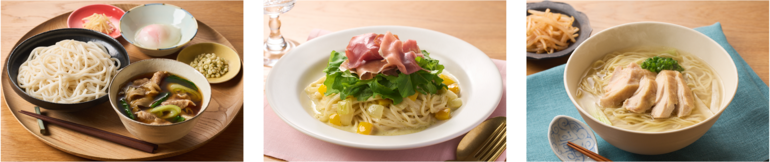 Oisix「腸内環境ごはんKit」に高食物繊維オリジナル麺 通常比最大約5倍の食物繊維で3種ミールキット投入