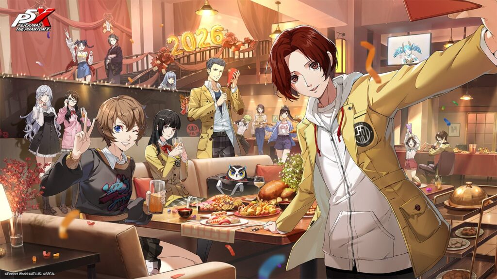 『P5X』年末年始とハーフアニバーサリーで最大1000個の自在結晶など配布、限定★5を3体選べるセレクトガチャも