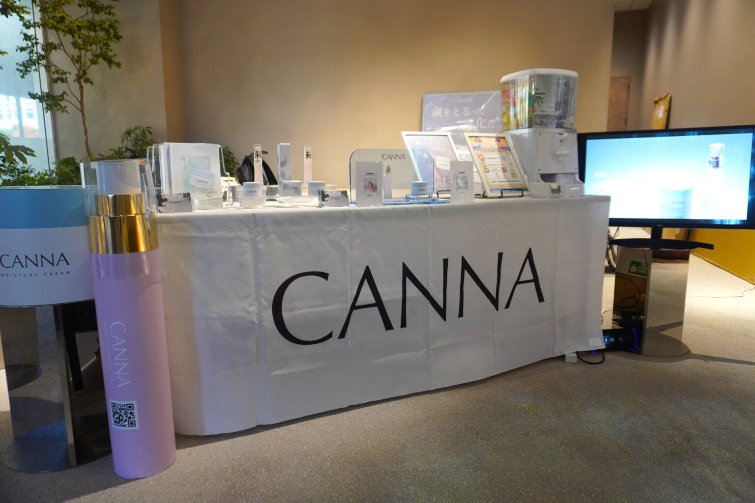 CBDスキンケア「CANNA」、シンデレラフィットEXPO初出店 美容インフルエンサー約100人が体験