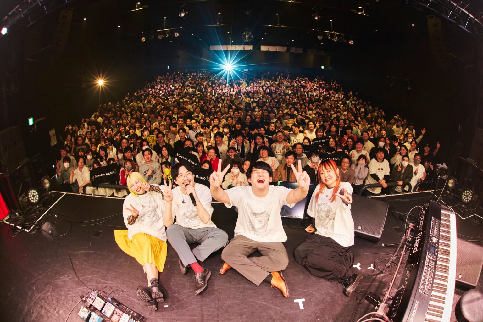 横浜1000CLUBで「おとラジ 2nd LIVE」開催、会場1000人完売で同時視聴5000人超