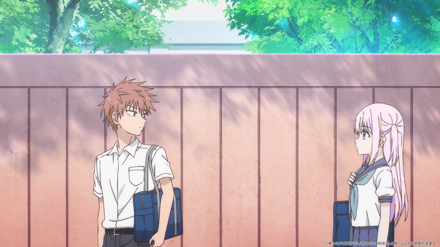 TVアニメ『顔に出ない柏田さんと顔に出る太田君』最終回、第12話「柏田さんと太田君と海」先行カット公開