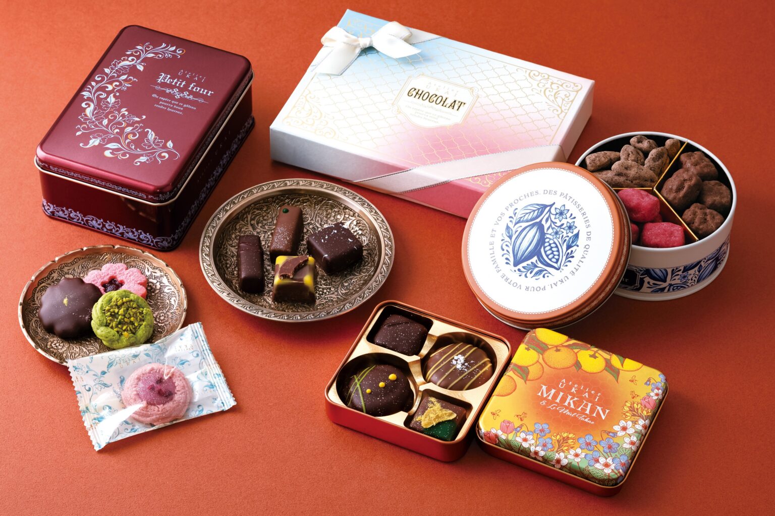 アトリエうかい、名古屋タカシマヤ「アムール・デュ・ショコラ2026」に出店 限定缶やできたてクッキー実演も