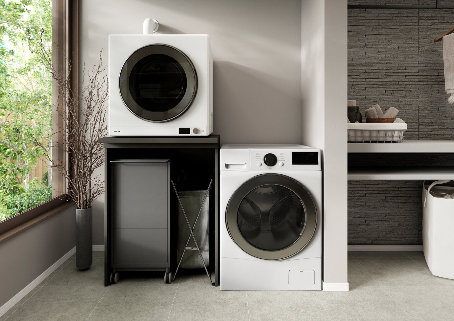 「乾太くん」専用収納ユニット「かわいたな」にダークグレー柄、DAIKENが2026年1月21日追加