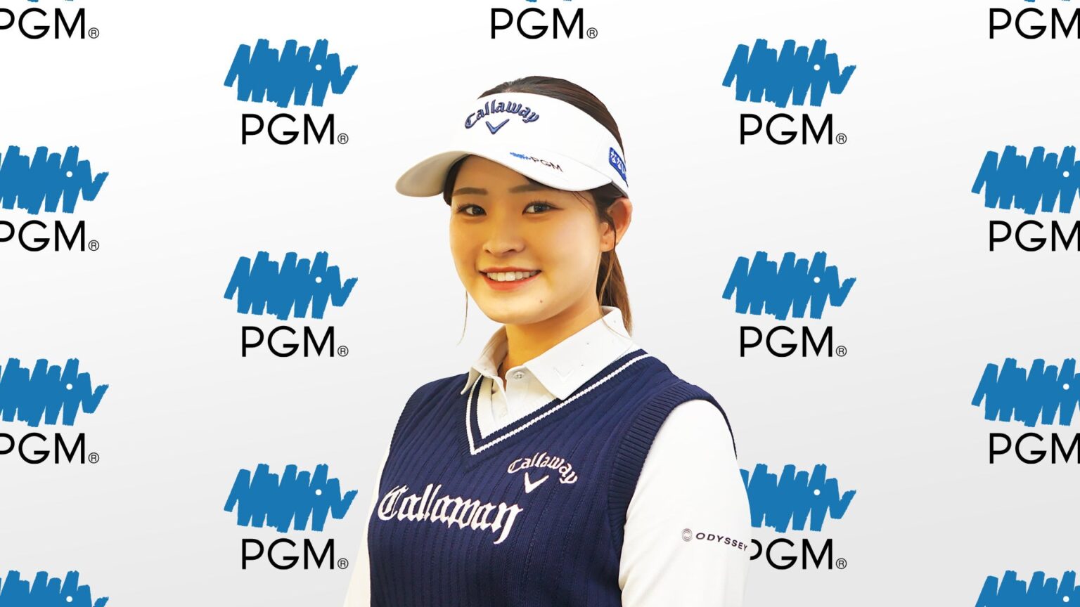 PGMが政田夢乃とスポンサー契約、2026年JLPGAでロゴ入りキャップ着用へ