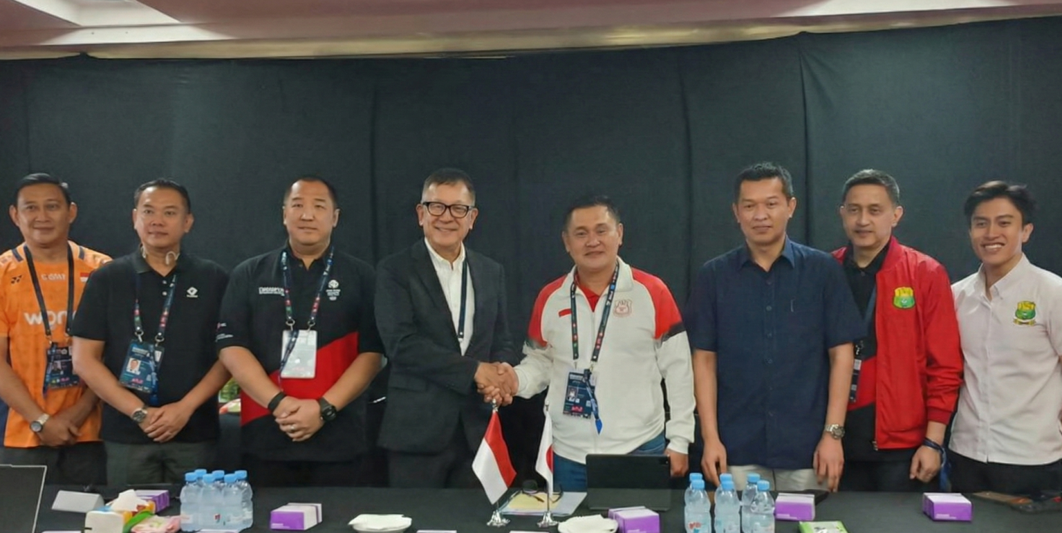 日本バドミントン協会、PBSIとMOU協議へ ジャカルタで公式会談