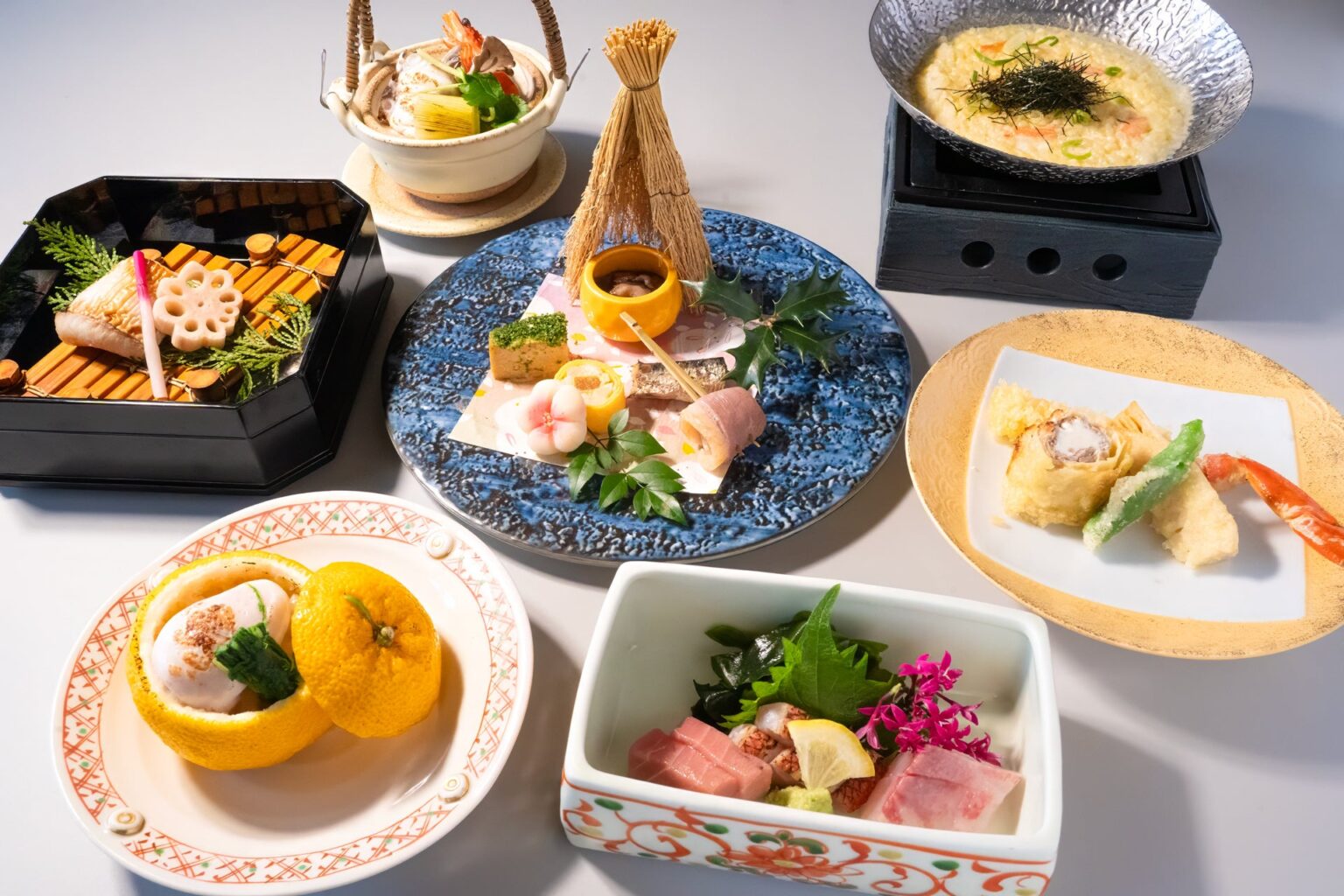 舞子ビラ神戸「有栖川」、冬の味覚会席4種を1月4日から期間限定提供