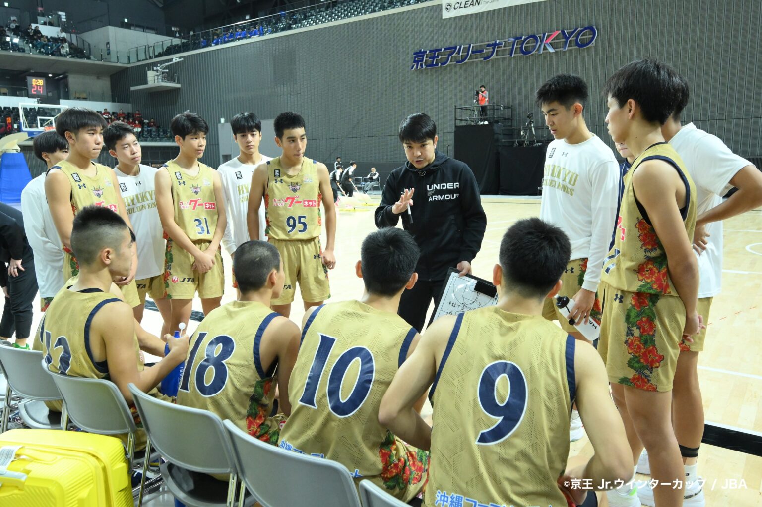 キングスU15、全国U15選手権はベスト8 準々決勝で京都精華学園中に62-73