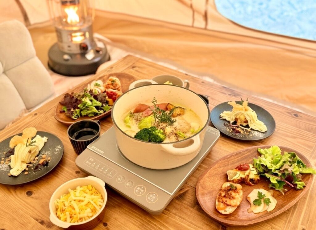 長野・飯綱高原で雪見「こたつキャンプ」 nagano forest villageが1月9日から冬季限定販売