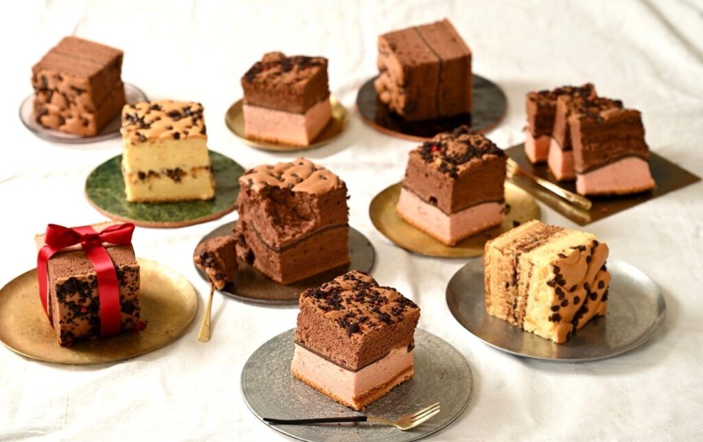 グランドカステラ、バレンタイン向け限定「恋するショコラ」3種を2月2日から販売