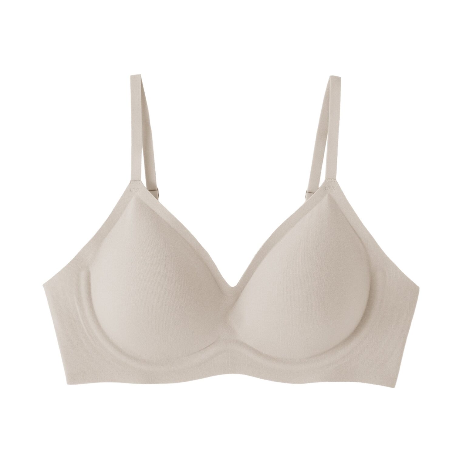 無印良品、伸びるシリコンで体に沿うノンワイヤーブラ新発売、税込2,990円