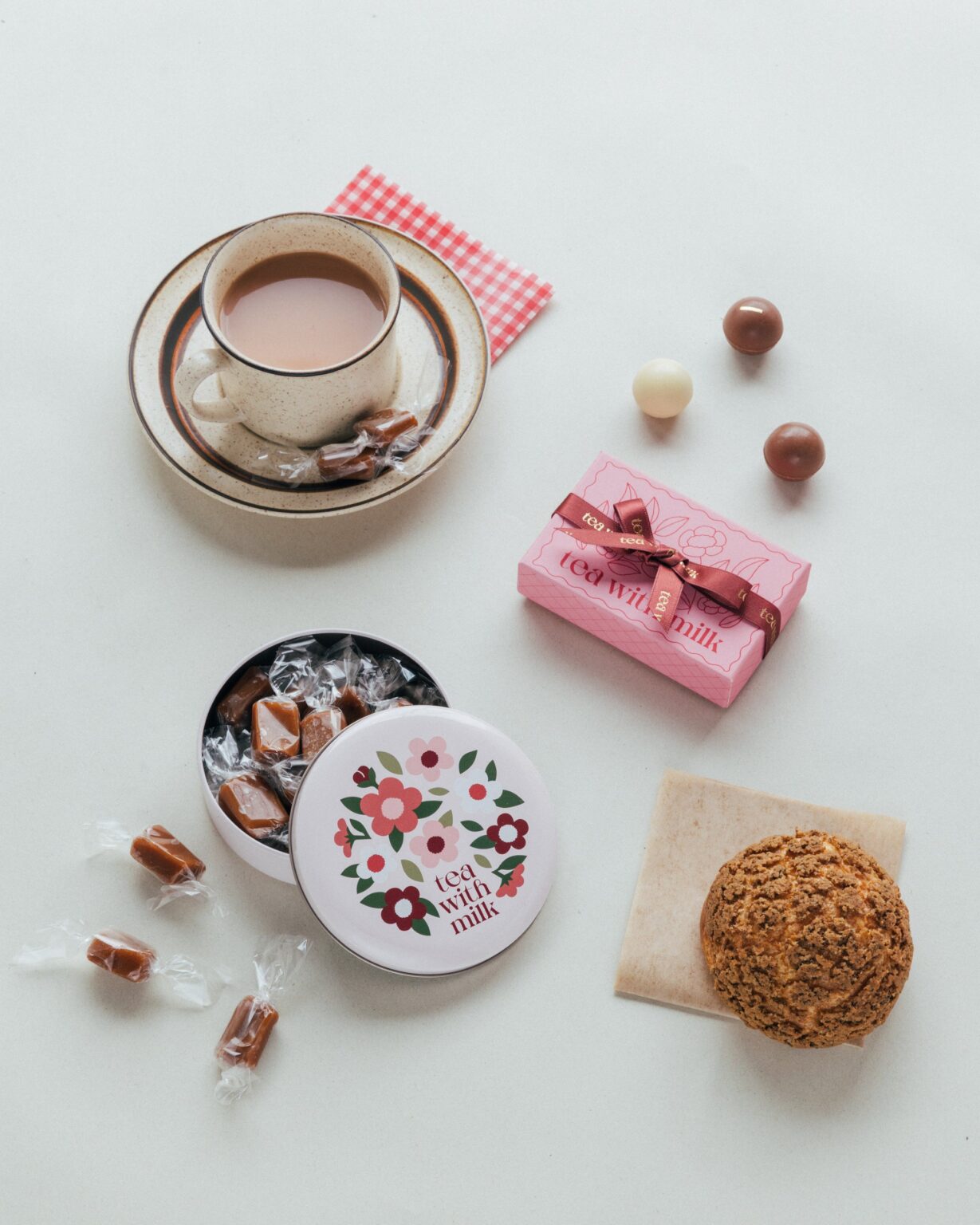 ミルクティー菓子「tea with milk」、新作キャラメル発売へ 表参道SPIRALで2月にポップアップ