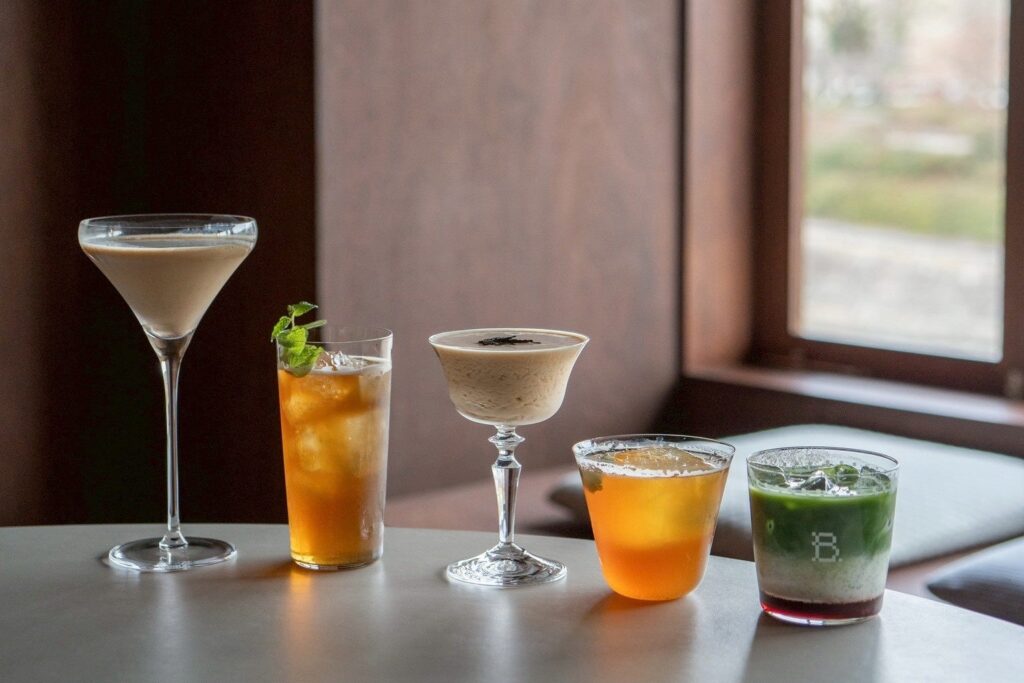 京都の京町家バー「B kyoto」、日本茶カクテル新作5種を2月1日提供開始