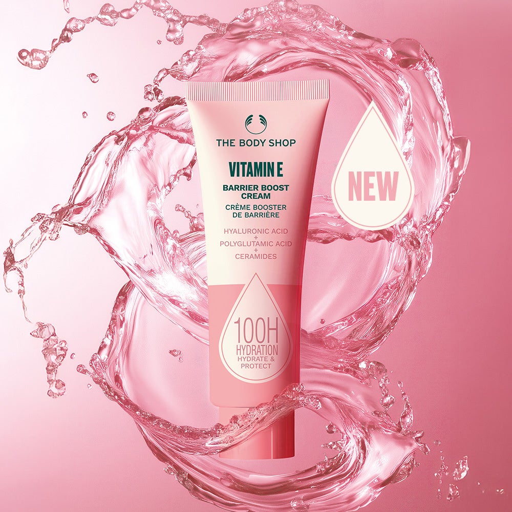 ザボディショップ、乾燥肌向け新保湿「E バリア ブースト クリーム」1月29日発売へ