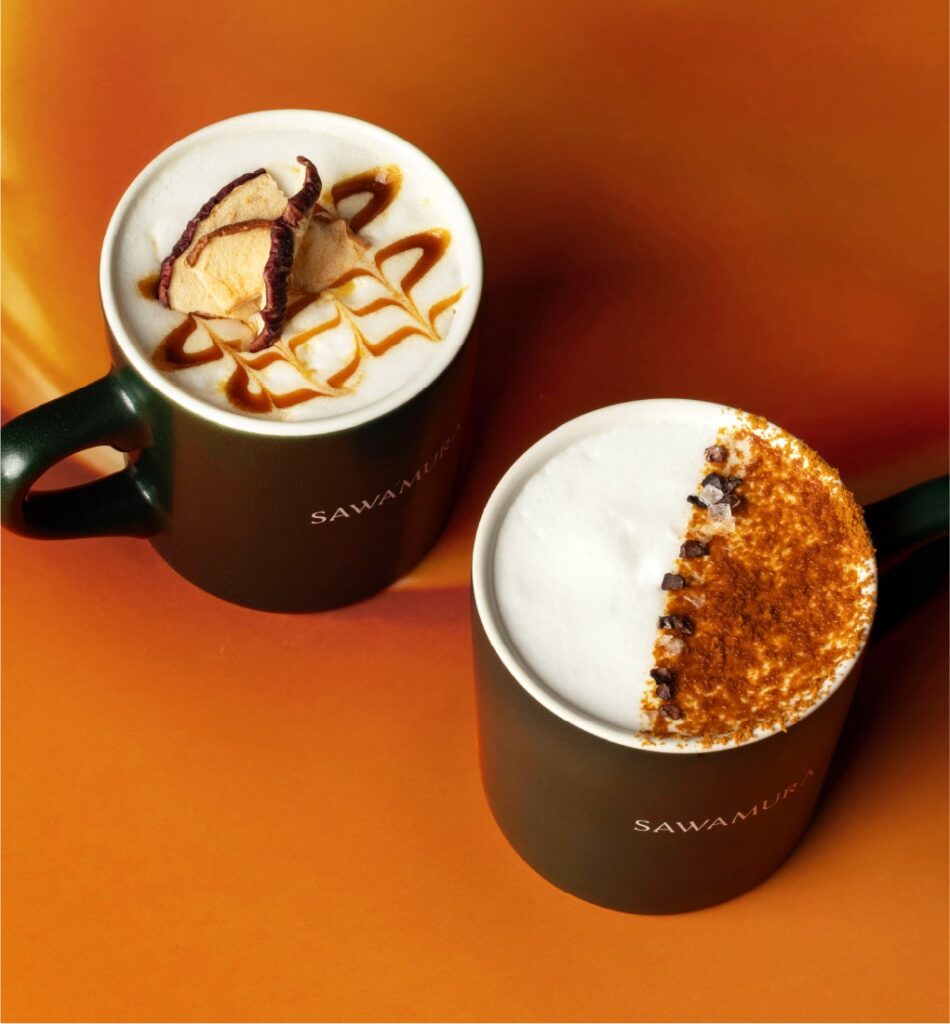 沢村、冬限定ドリンク3種を1月15日発売 756〜810円、「フォレ・ノワール」は2店舗限定