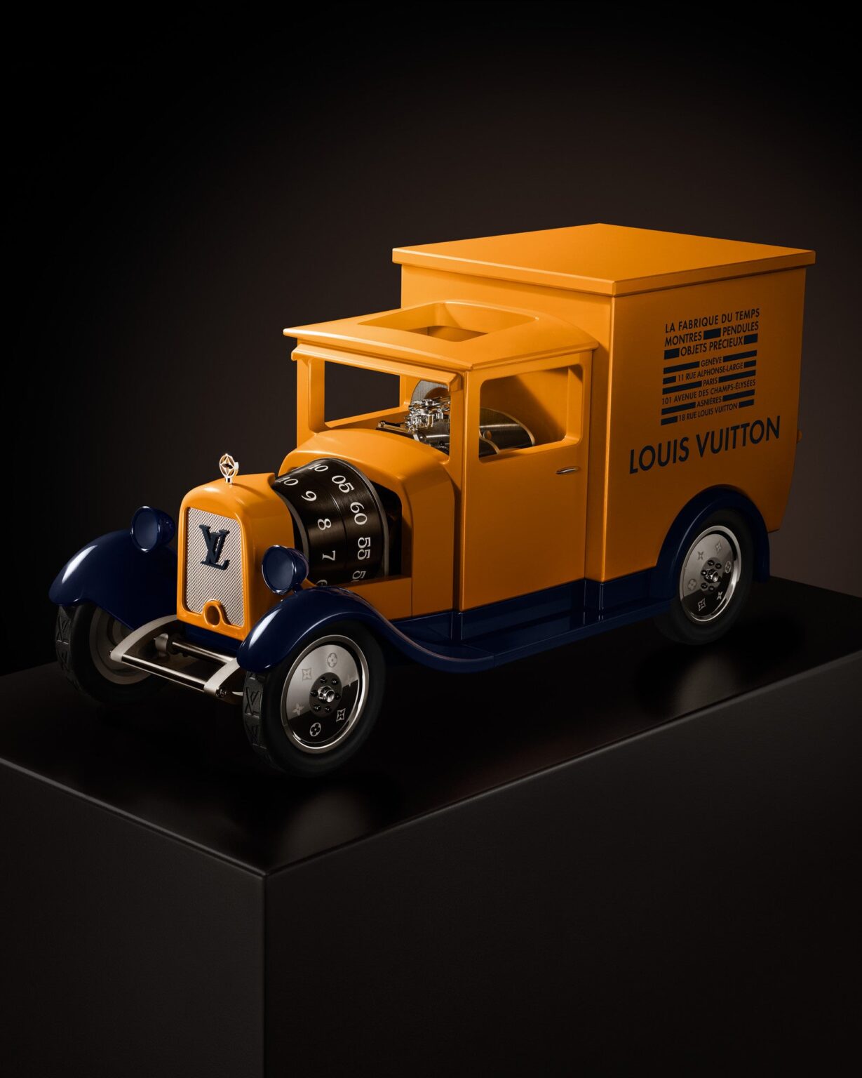 ルイ·ヴィトン、新作タイム・オブジェ「カミオネット」発表 限定15点・8日パワーリザーブ