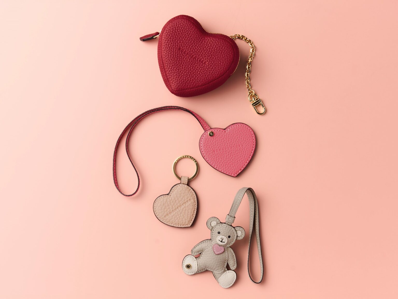 BONAVENTURA、バレンタイン限定レザー小物を発売 直営3店でVenchiチョコ特典も