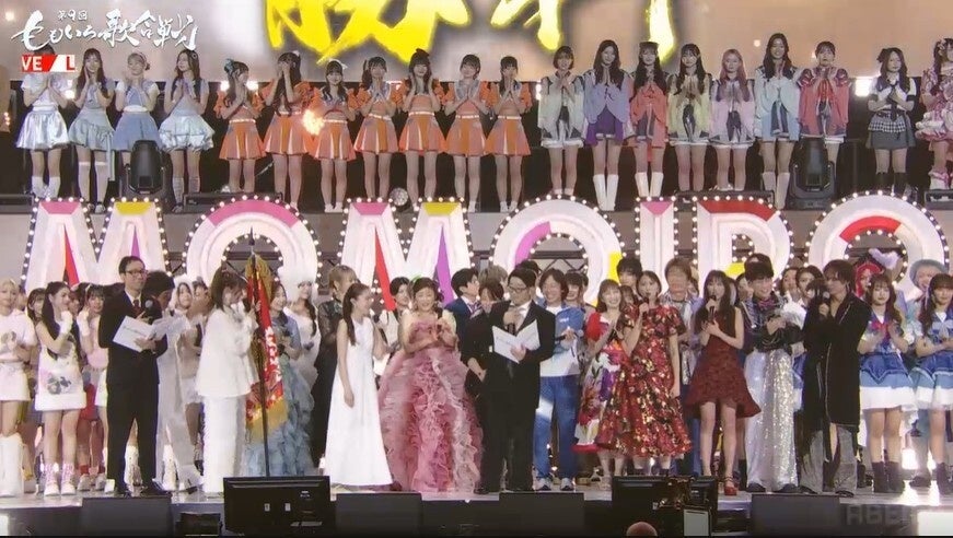 ABEMAが武道館から『第9回 ももいろ歌合戦』無料生放送 Xで7年連続大晦日トレンド1位、白組が勝利