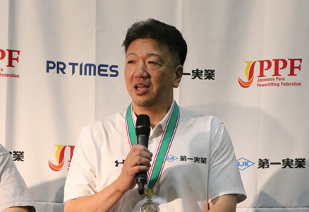 第一実業の社員アスリート石原正治選手、全日本パラ・パワーリフティング国際招待に出場へ
