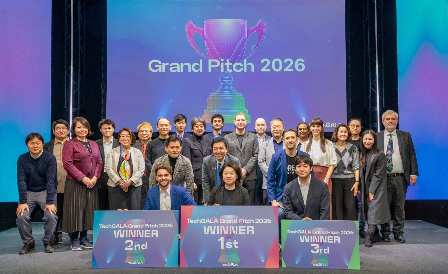 TechGALA Japan 2026の「Grand Pitch 2026」、UnitX Inc.が世界200社超応募から優勝