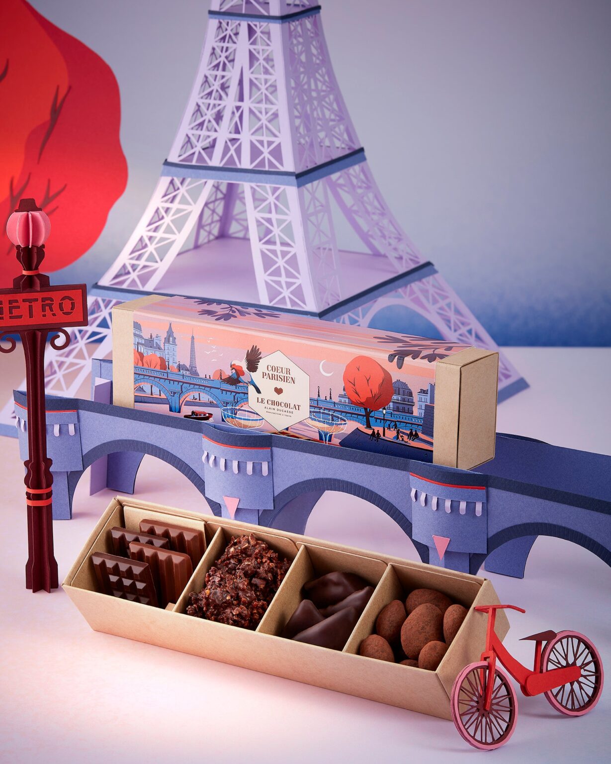 アラン・デュカスのショコラとビスケット、2026年1月から全国35店の百貨店バレンタイン催事に限定出店