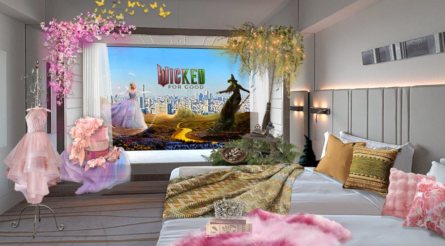 『ウィキッド 永遠の約束』記念、紀尾井町で1日1室のコラボ宿泊プラン 1名5万9197円から