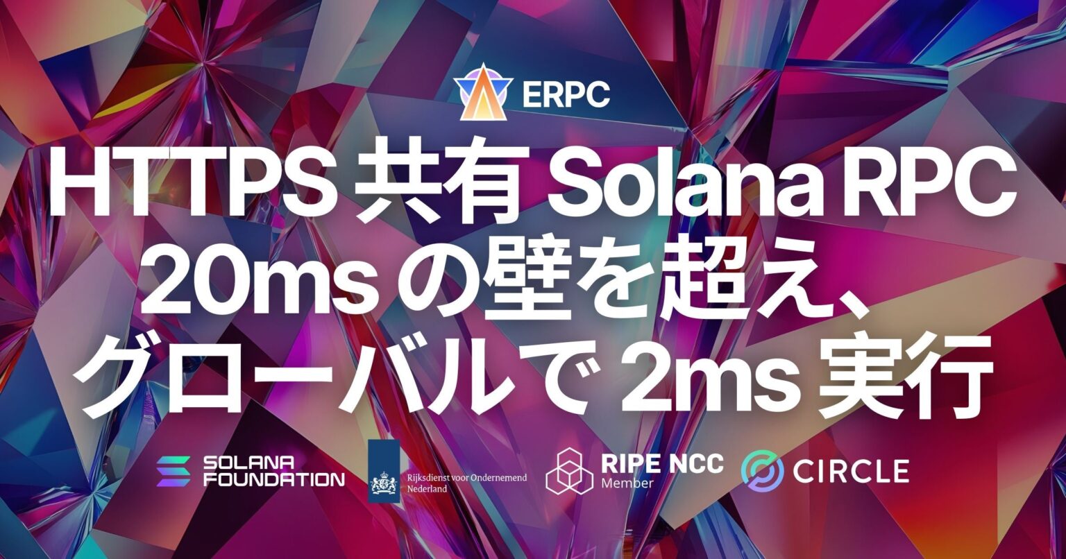 Solana向け専有RPC「Unlimited Endpoint」、マルチリージョン割引「Bundleクーポン」開始