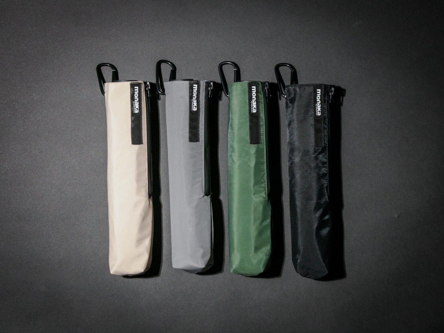 形態安定と153gの軽さで「たたみにくい」を減らす折りたたみ傘、monakaが1月9日発送開始