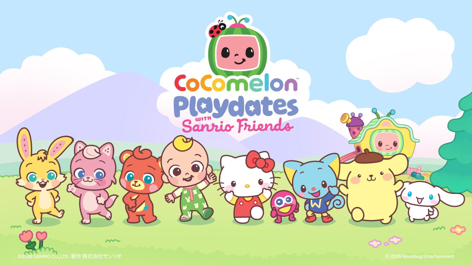 サンリオ、キッズアニメ「CoComelon」新作3話をYouTube公開 日本版公式サイトも開設