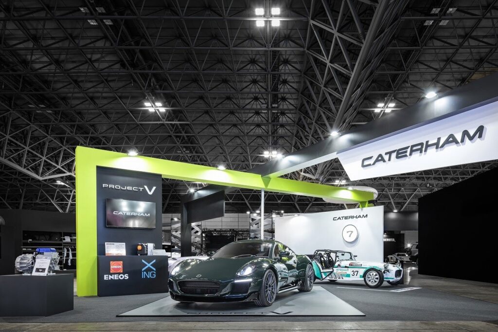 ケータハムEVスポーツ「プロジェクトV」最新試作車、東京オートサロン2026で世界初公開
