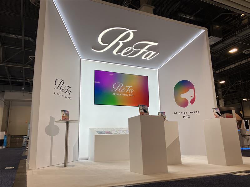 MTG、ハイトーン施術をAI化する「ReFa AI color recipe PRO」CES 2026で披露