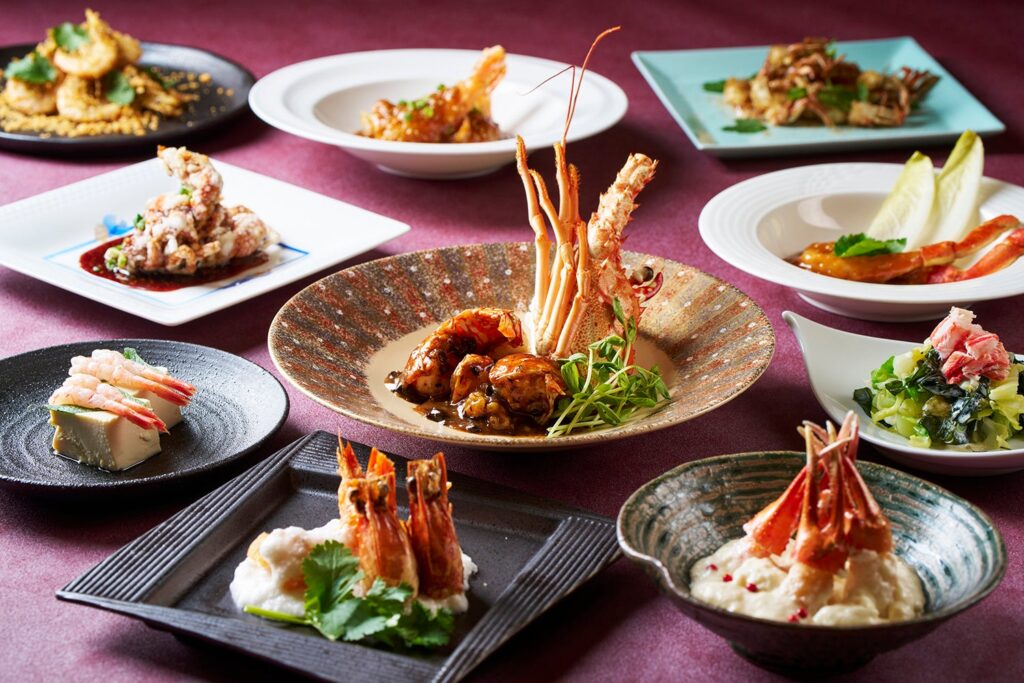 沖縄・うるまのココ ガーデンで「極上 海老蟹 飲茶三昧」 1~3月限定、海老蟹10品追加のオーダーバイキング