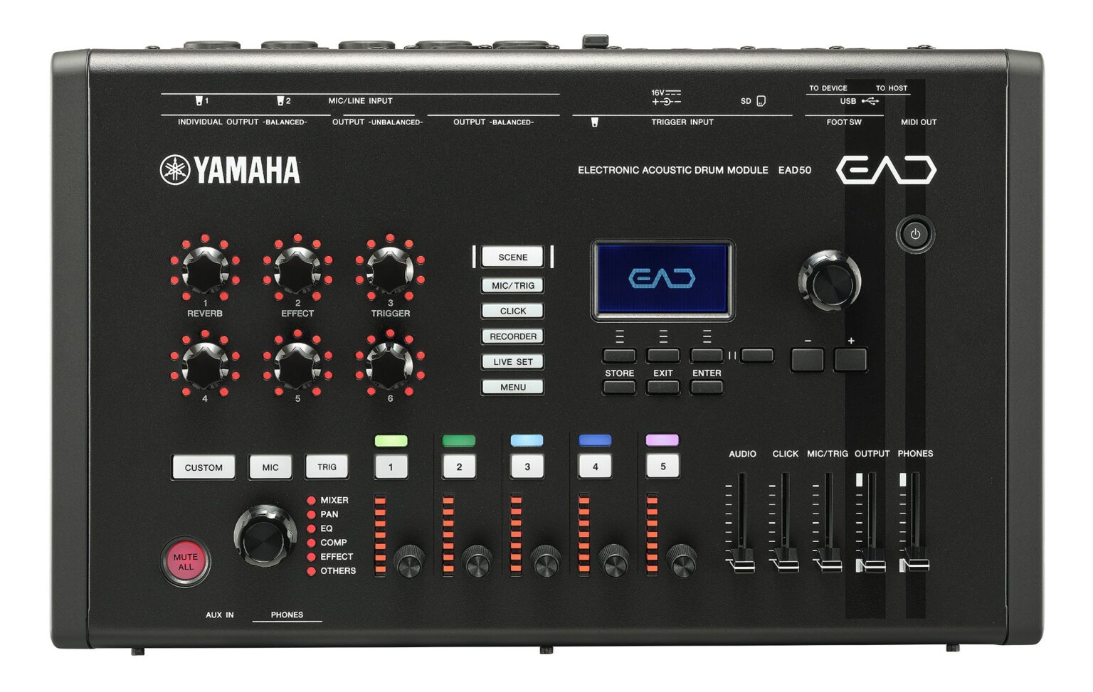 ヤマハ、電子アコースティックドラム「EAD50」とセンサー単体「DSU50」を4月24日発売