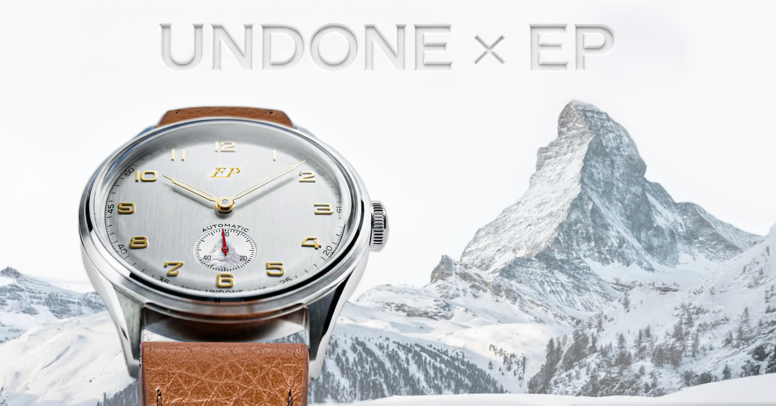 UNDONE初のスイスムーブ搭載「Excelsior Park」協業モデル、日本限定50本で2月27日発売