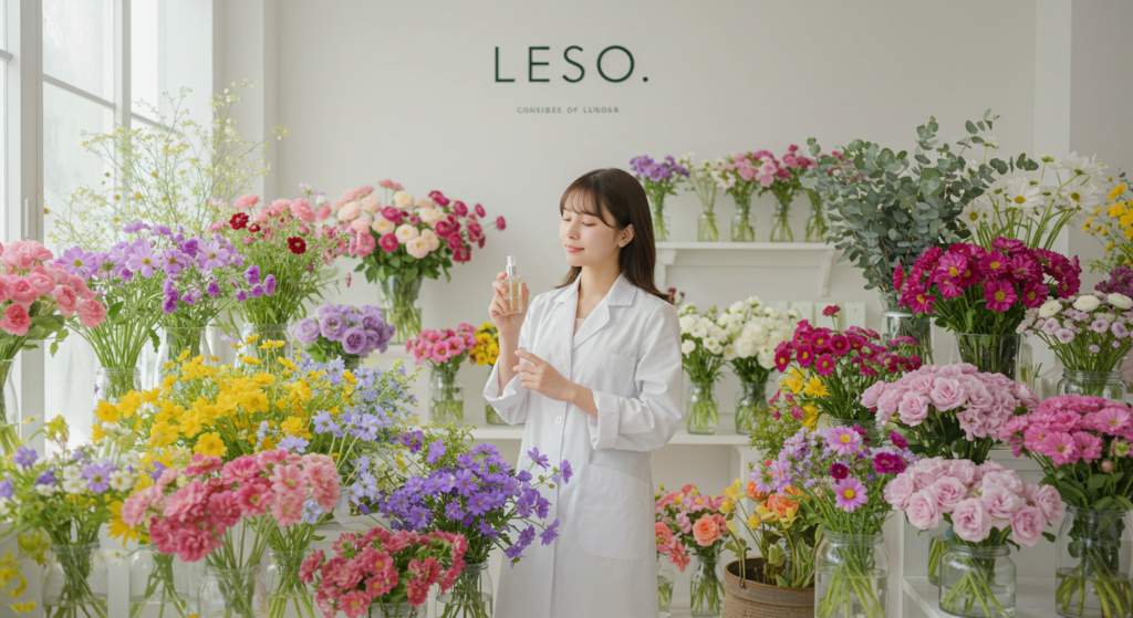 仙台市ふるさと納税に天然精油100%のリードディフューザー「FLOWER LESO.」採用、香りは10種類
